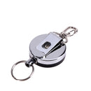 High Resilience stretching rope anti-lost burglar retractable key ring key