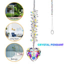 Crystal Love Light Catcher- Hanging Pendant Valentines Day Gifts (AB Color)