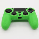 Non-slip Silicone Case Grip Cover for PS4 PS4 PRO Game Controller (Green) Newly
