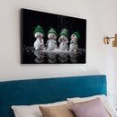 Cute Snowman 5D DIY Full Round Drill Diamond Painting Rhinestones Decor Craft