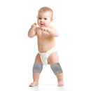 0-24M Kids Non Slip Crawling Elbow Knee Pads Infants Baby Kneecap (Grey) Newly