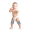 0-24M Kids Non Slip Crawling Elbow Knee Pads Infants Baby Kneecap (Grey) Newly