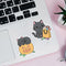 #A 2pcs Mosaic Stickers Handmade 5D DIY Creative Cute Greeting Card for Kids Adu