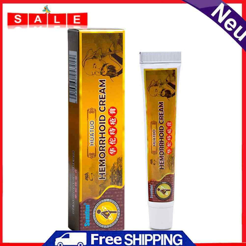 Hemorrhoid Ointment Powerful Treatment External Anal Fissure Relief Pain Product