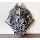 Bar Ornaments Viking Double A xe Berserker Wall Decoration Spartan Warrior