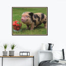 5D DIY Cute Pig Diamond Painting Embroidery Rhinestones Mosaic Cross Stitch