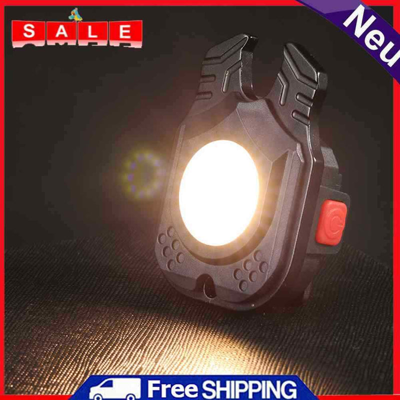 Portable Mini COB LED Flashlight, Keychain, Handy Lamp, Carbine
