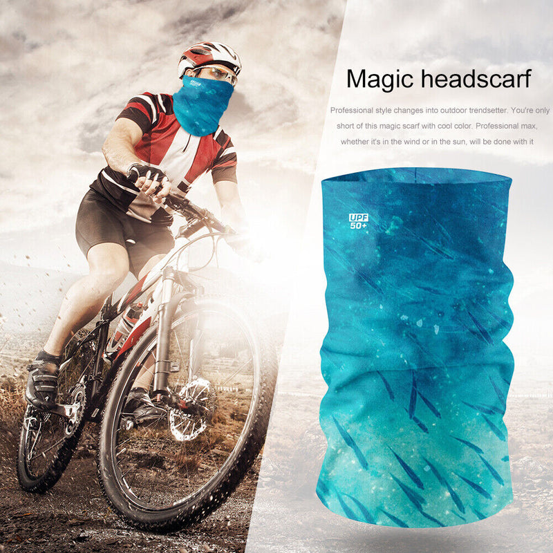 Sports Cycling Neck Tube Scarf Summer Outdoor Running Bandana Headband (3) Newly