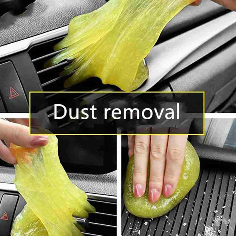 Magic Sticky Dust Dirt Cleaners Soft Glue Gum Gel Car Keyboards PC Cleaning Y2W7