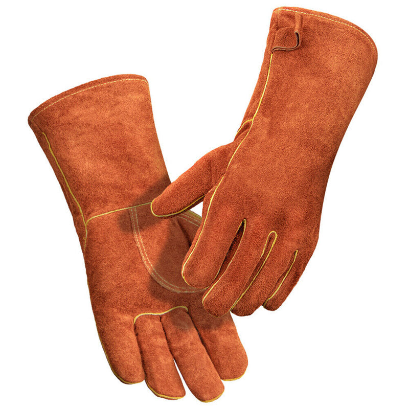 Barbecue Gloves Heat Resistant BBQ Oven Stove Kitchen Cooking Welding Glove