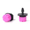 100pcs Adjustable Water Dropper Irrigation Hose Drip Head (Rose Red)