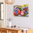 DIY Diamond Painting Flower Bird Full Round Drill Art Picture Home Decor