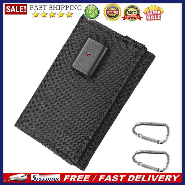 Foldable Charging Power Bank 7W USB Solar Panel Charger Pack for Hiking Cam