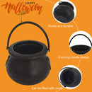 Mini Halloween Candy Bucket Pot Portable Witch Cauldron Jar (Witch Pot) Newly