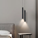 Minimalist Chandelier Lights Home Bedroom Bedside Ceiling LED Lamp (White)