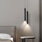 Minimalist Chandelier Lights Home Bedroom Bedside Ceiling LED Lamp (White)