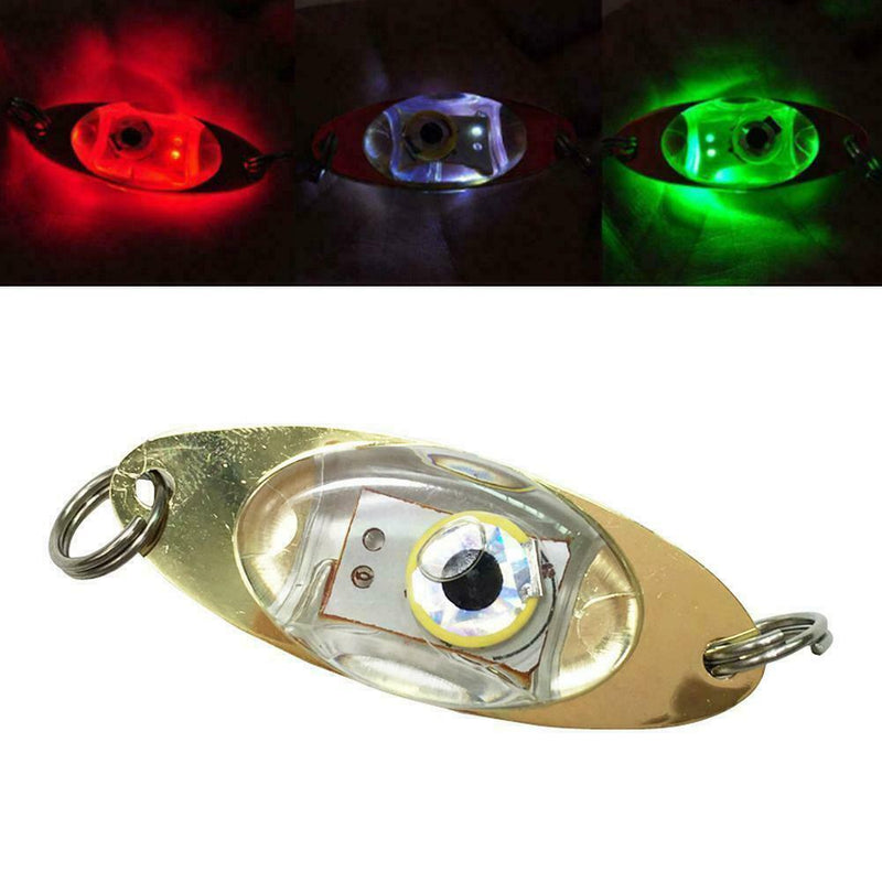 400xLED Deep Drop Sea Underwater Fishing Light Squid Strobe Lure Lamp Flashing