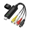 USB 2.0 Audio TV Video VHS to PC DVD VCR Converter Capture AU Adapters Card F2F2