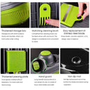 Carrot Drain Basket Vegetable Cutter Slicer Shredders Grater Slicer Chopper