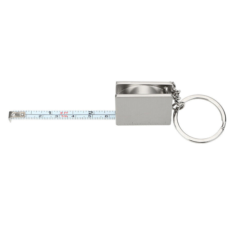 Keyring Measure  Gauging Tool Measuring Tools Tape Measures Retractable Ruler