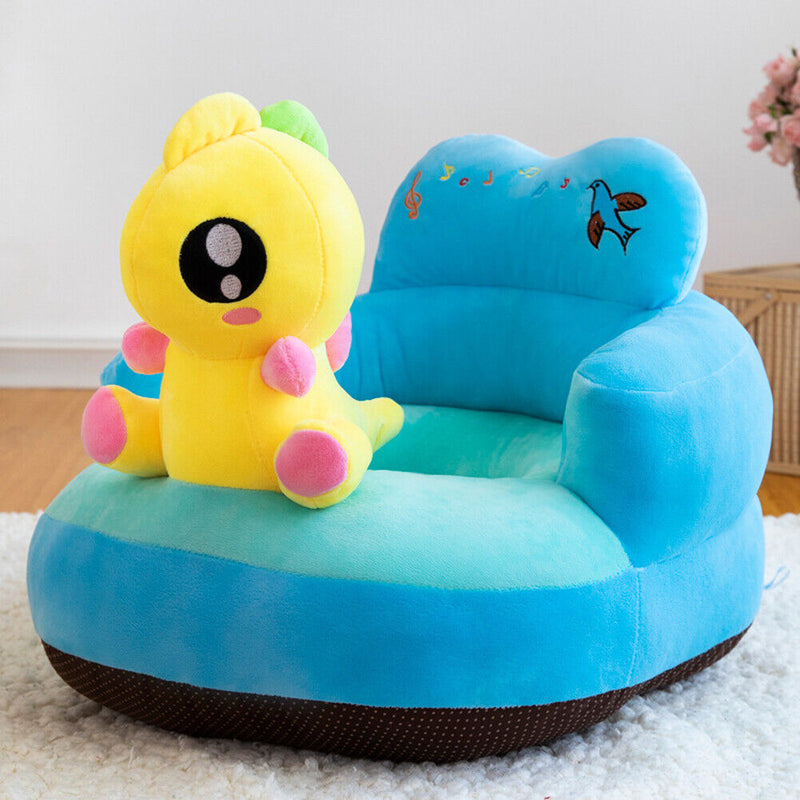 Sofa Support Seat Cute Cartoon Case Soft Plush Chair for Kid Baby Infant Feed