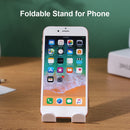 Foldable Tablet Holder Height Adjustable Smart Phone Cooling Stand (White) Newly