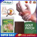 10pcs Gout Joint Patch Cuttable Toe Pain Relief Ointment Health Care Plaste