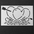 Arrow Heart DIY Craft Punching Molds Stencils Scrapbook Embossing Album Card by