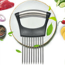 Fish Meat Cutting Vegetable Holder Food Slice Assistant Cutter Onion Slicer
