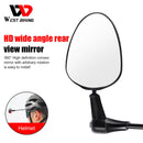 Road Bike Helmet Rearview Reflector Adjustable Rotatable Bicycle Mirrors Newly