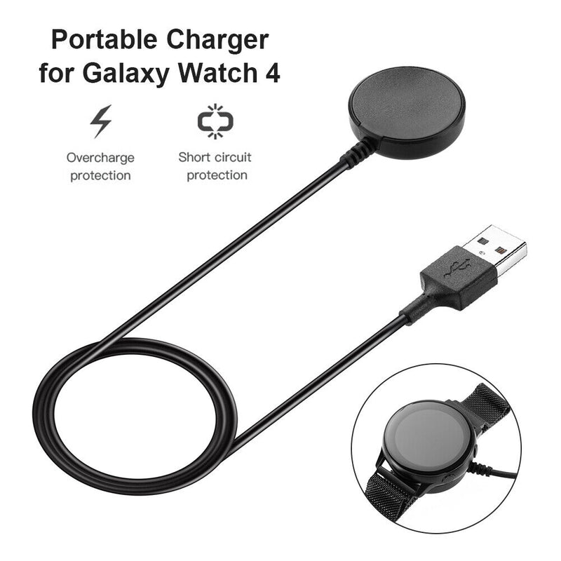 Charging Cable for Galaxy Watch 4+2 Protective Film Charger Dock Set Smartwatch