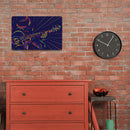 Neon Guitarist Retro Metal Plate Tin Sign Plaque for Bar Pub Club Cafe Arts