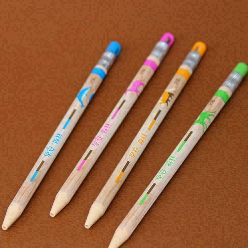 Mechanical Pencil 2.0 Mm Lead Refill Automatic Random Sharpener Writing D6V6