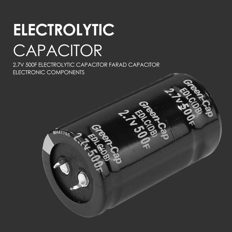 2.7V 500F Electrolytic Capacitor Farad Capacitor Electronic Components