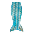 Sequin Mermaid Adults Swimming Pool Floats Air Mattress Inflatable Water Hammock