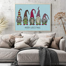 Christmas Gnome Oil Paint By Numbers DIY Coloring Picture for Adults Children