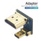 Micro HDMI to HDMI Converter HDMI Screen Connector Adapter for Raspberry Pi 4B