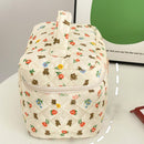 Organizer Cotton Makeup Bag Quilting Cosmetic Bag Toiletry Case Makeup Pouch