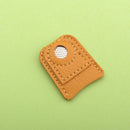 Leather Coin Thimble Quilting Sleeve Finger Protect Needlework Finger Cover Tip