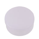 50pcs White Plastic Cosmetic Sample Container 10 Grams Jars Pot Glover