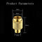 1/2inch Water Pipe Hose Brass Adapter Connecter Fittings Faucet