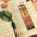 DIY Owl Special Shaped Diamond Painting Leather Bookmarks with Tassel Gifts