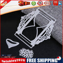 3pcs DIY Sandglass Metal Cutting Dies Stencil Scrapbooking Embossing Craft-
