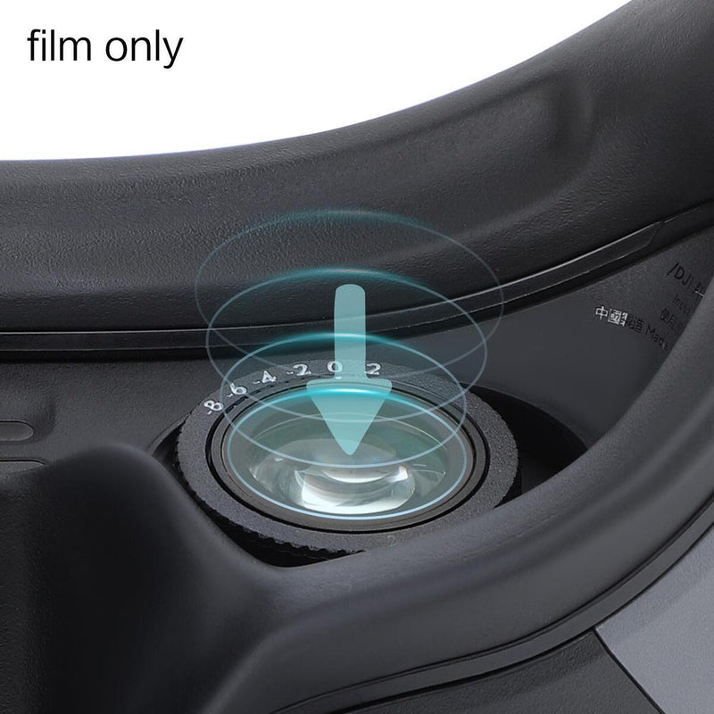 4PCS Tempered Glass Protecte Film Screen Protector for DJI FPV Flight Goggles V`