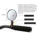 Universal Handlebar Rearview Bicycle Mirror 360 degree For Bike Rotate 2021 N6C4