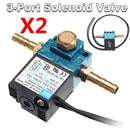 3-Port DC 12V 5.4W Solenoid Valve with Connector Boost Control Solenoid Val