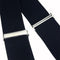Dress Solid Color Elastic Braces Adjustable Strap Clip Mens Braces Suspenders