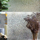 Mosaic PVC Waterproof Anti Oil Frosted Opaque Glass Window Decorative Film Newly