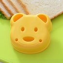 Sandwich Cutter - Cartoon Bear Shape Bread Sandwich Mold Cutters (Yellow) Newly