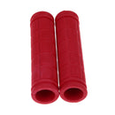Soft BMX MTB Cycle Mountain Bicycle Bike Handle bar Rubber End (red) Newly